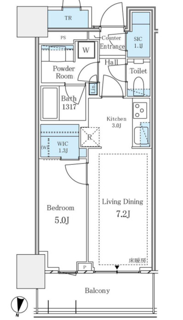 物件○○の間取り図