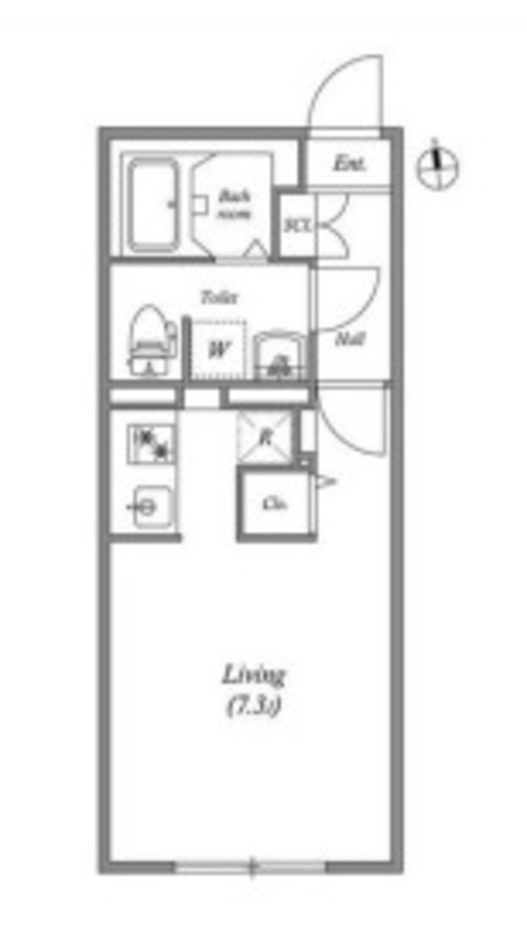 物件○○の間取り図