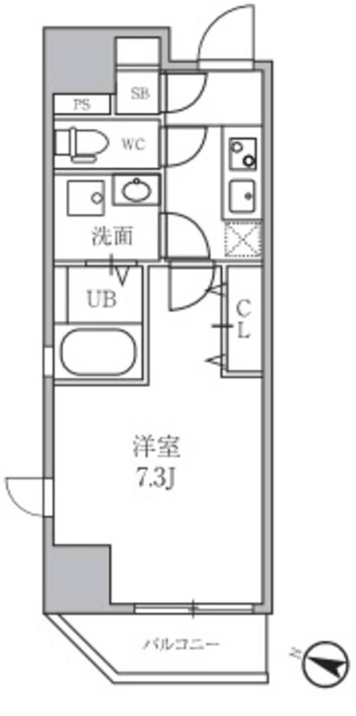 物件○○の間取り図