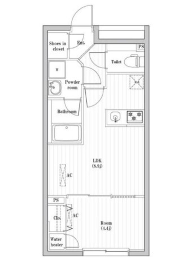 物件○○の間取り図