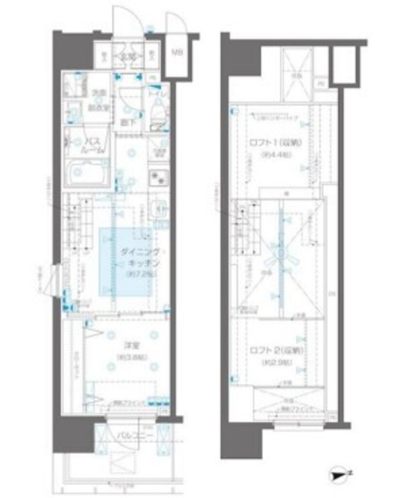 物件○○の間取り図