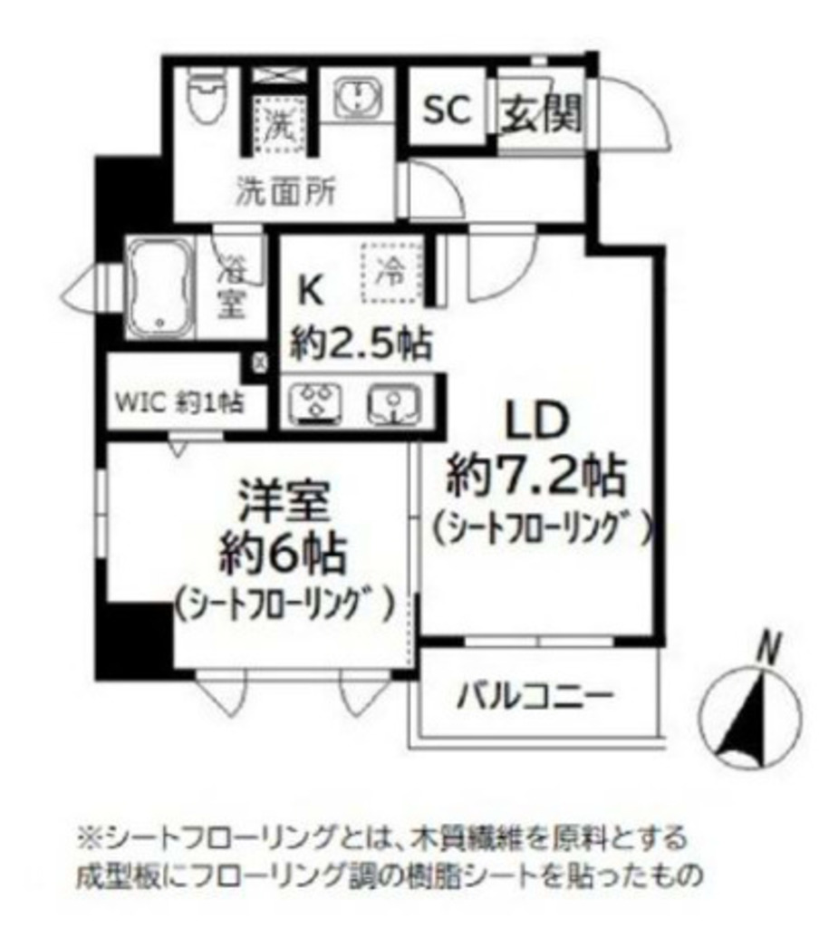 物件○○の間取り図