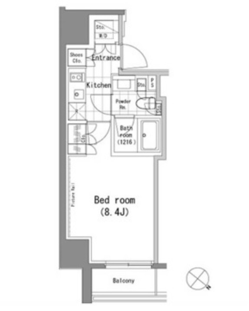物件○○の間取り図