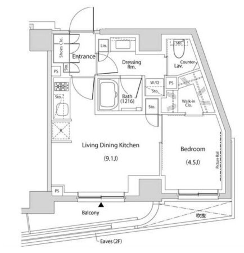 物件○○の間取り図