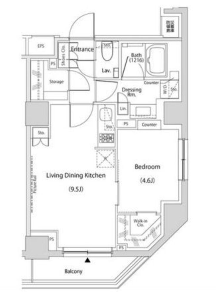 物件○○の間取り図