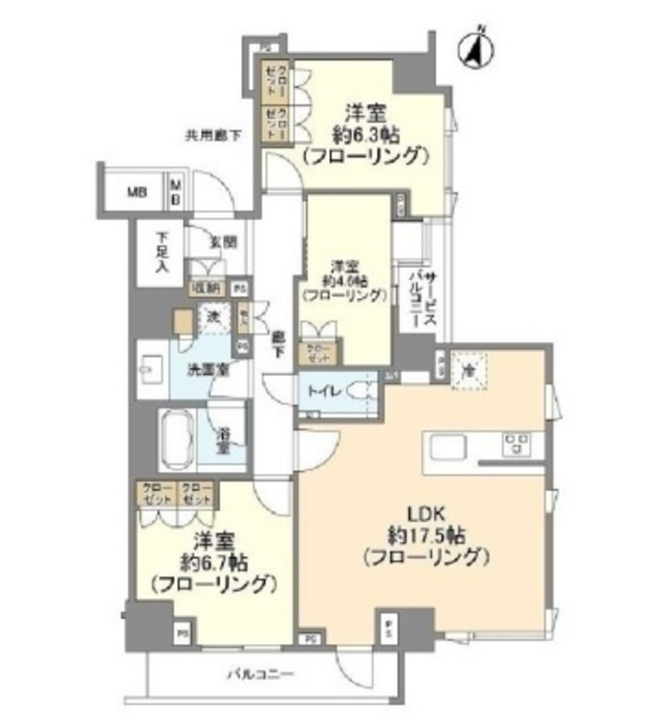 物件○○の間取り図