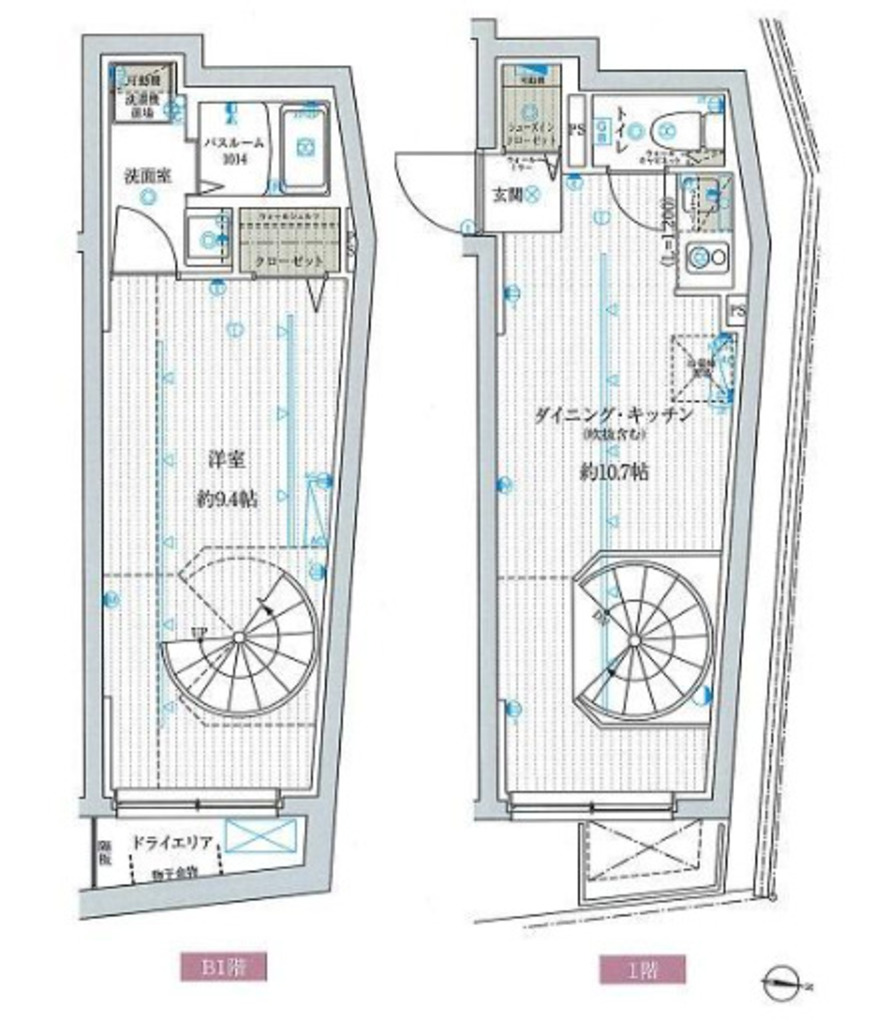 物件○○の間取り図