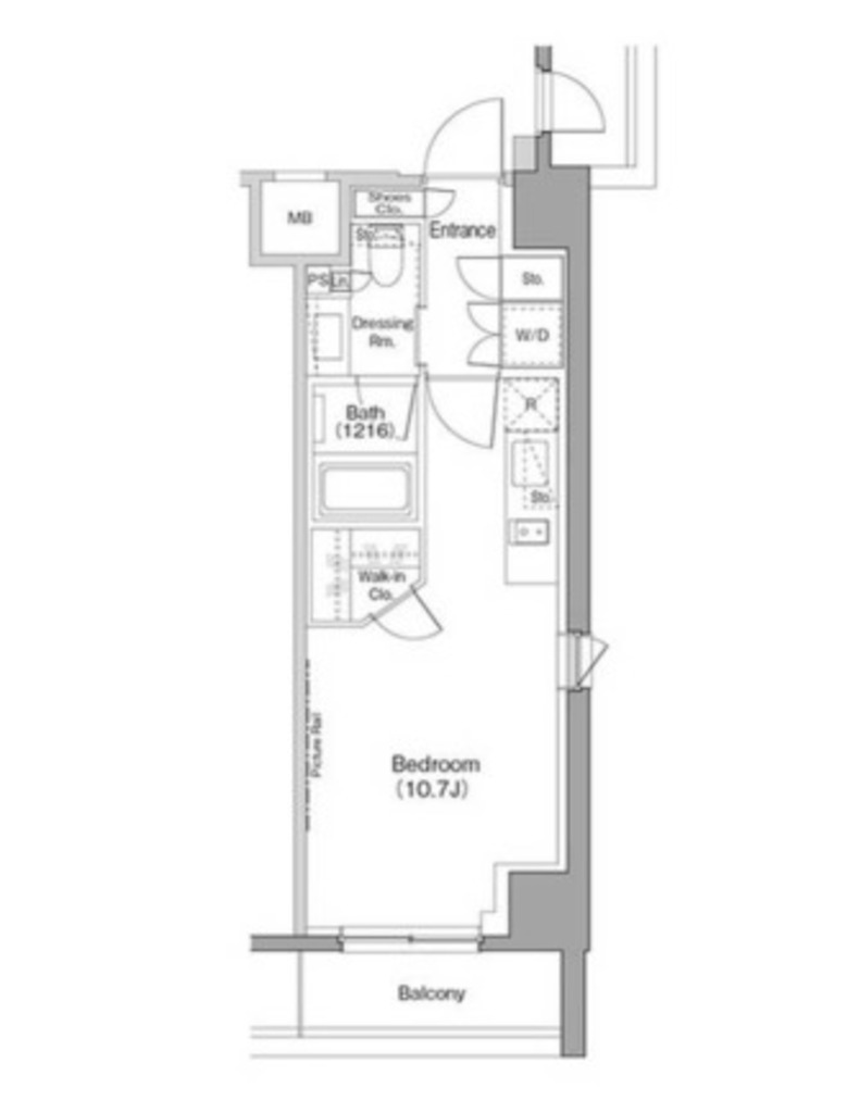 物件○○の間取り図