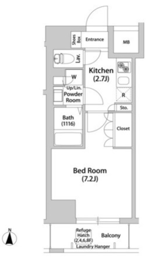 物件○○の間取り図