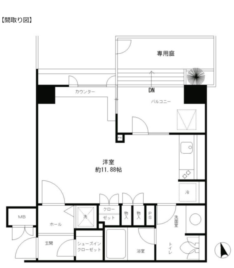 物件○○の間取り図