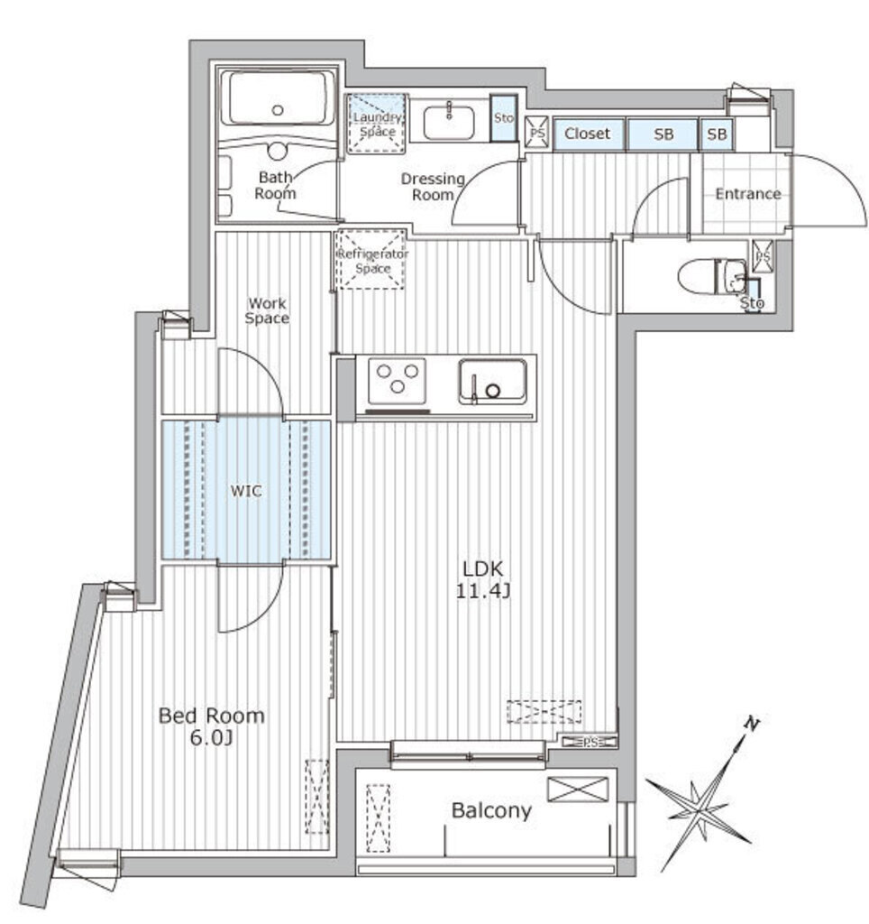 物件○○の間取り図