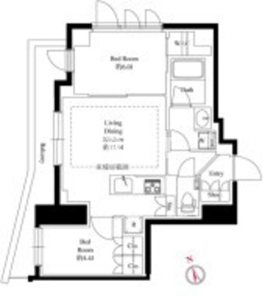 物件○○の間取り図