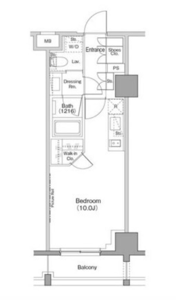 物件○○の間取り図