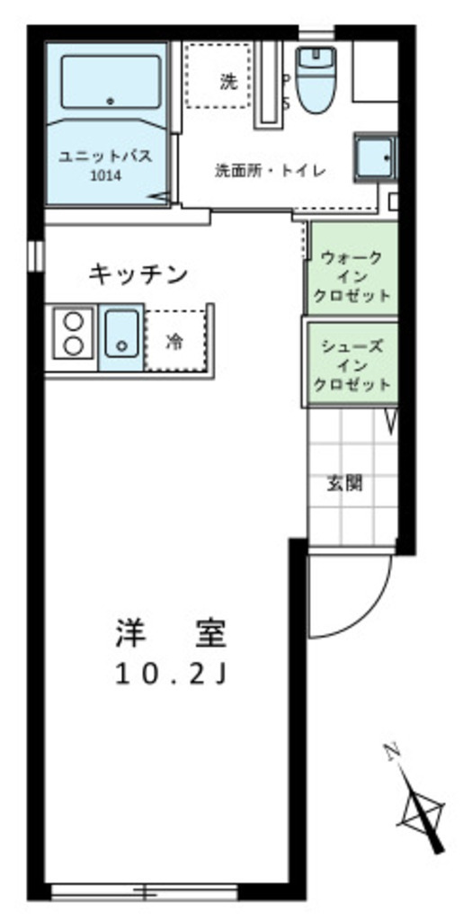 物件○○の間取り図