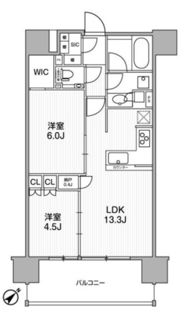 物件○○の間取り図
