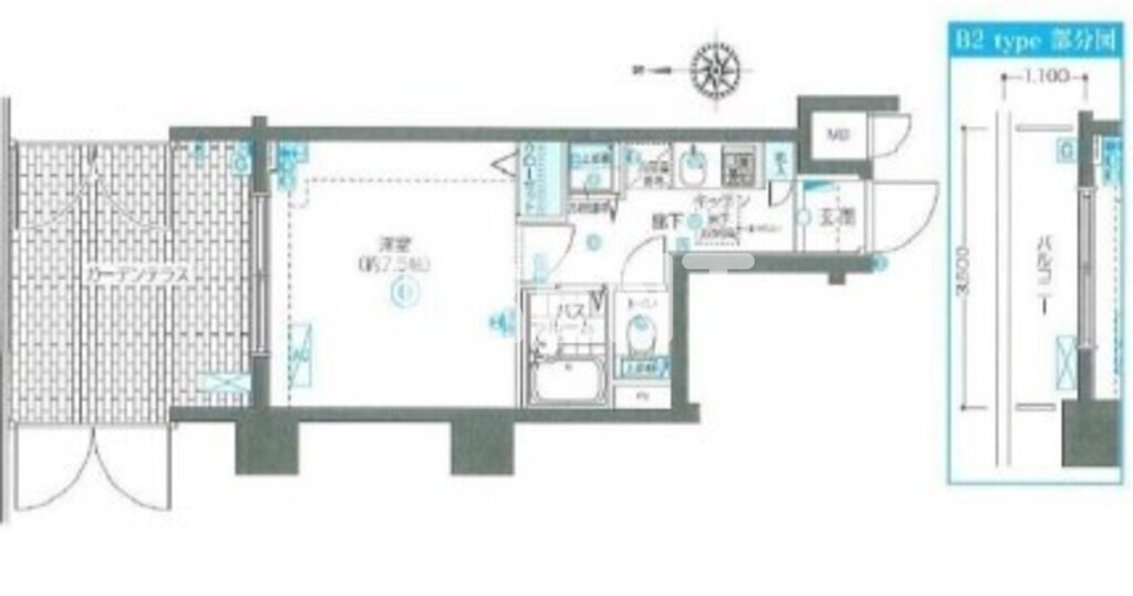 物件○○の間取り図