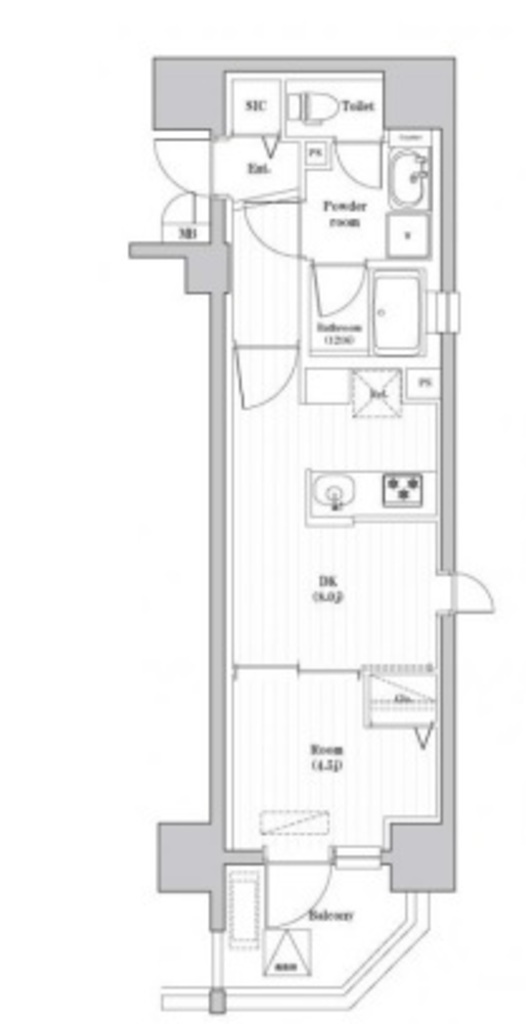 物件○○の間取り図