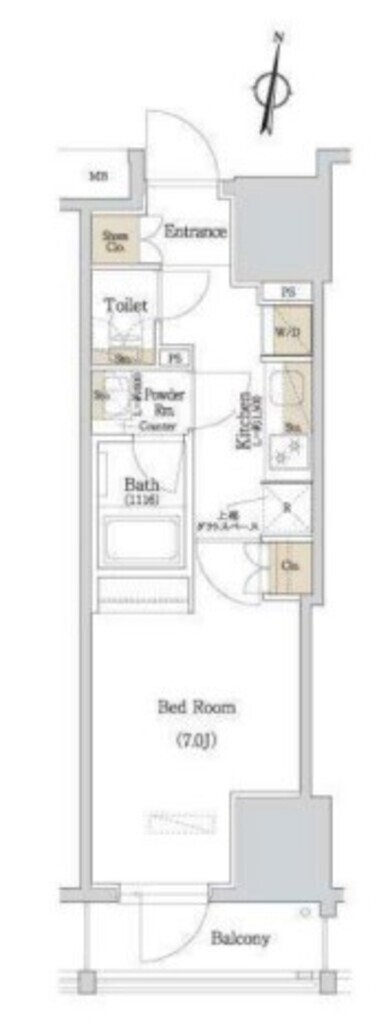 物件○○の間取り図