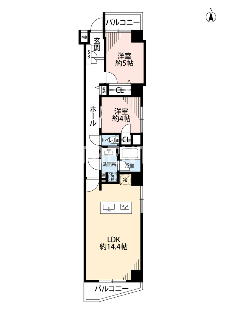 物件○○の間取り図