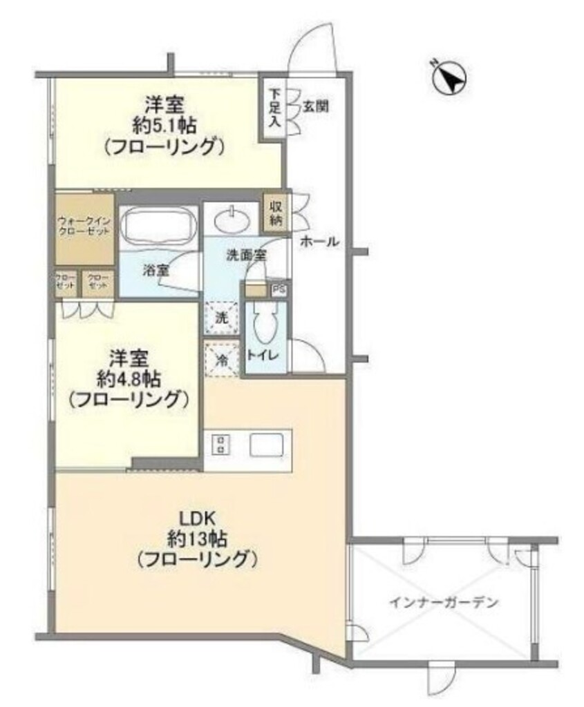 物件○○の間取り図