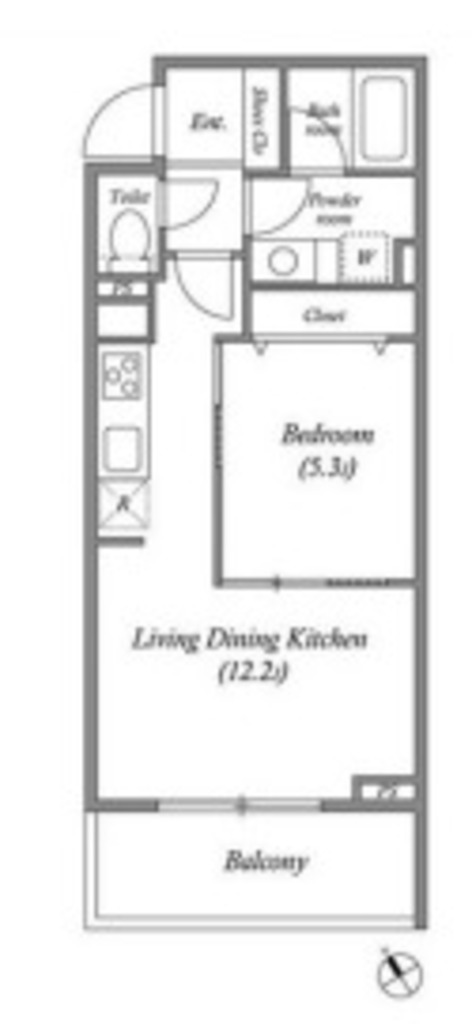 物件○○の間取り図