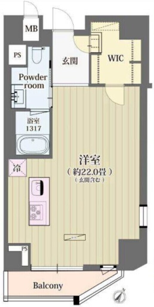 物件○○の間取り図