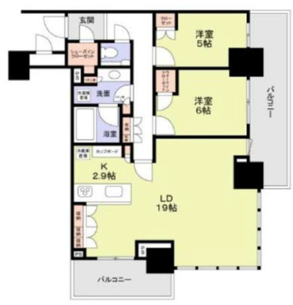 物件○○の間取り図