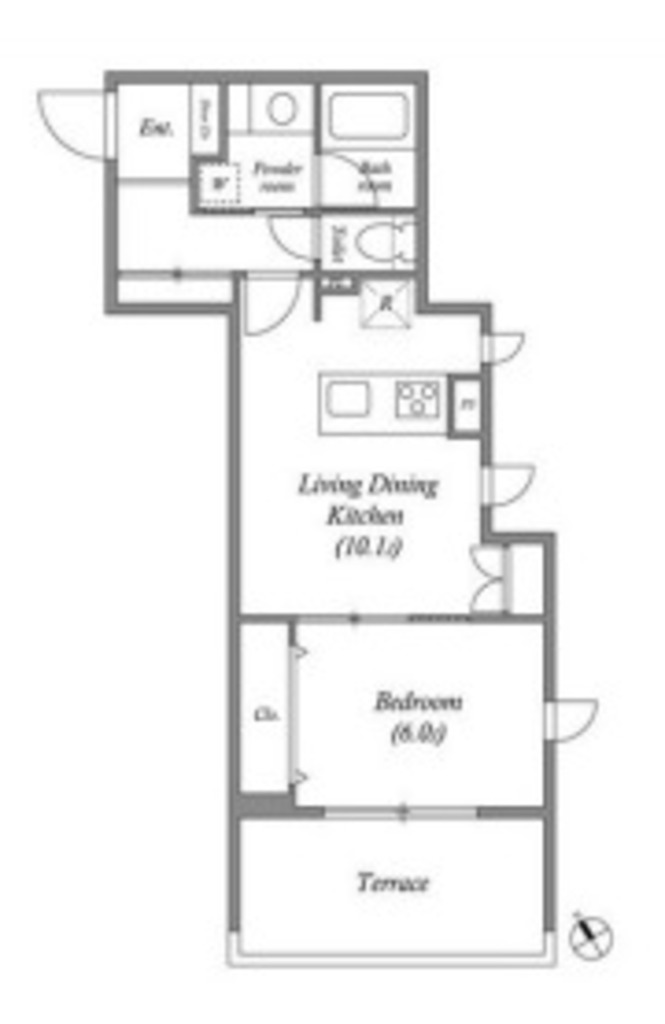 物件○○の間取り図