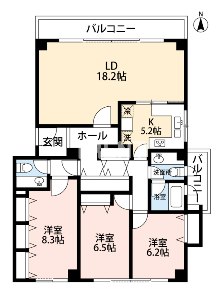 物件○○の間取り図