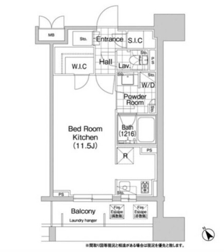 物件○○の間取り図