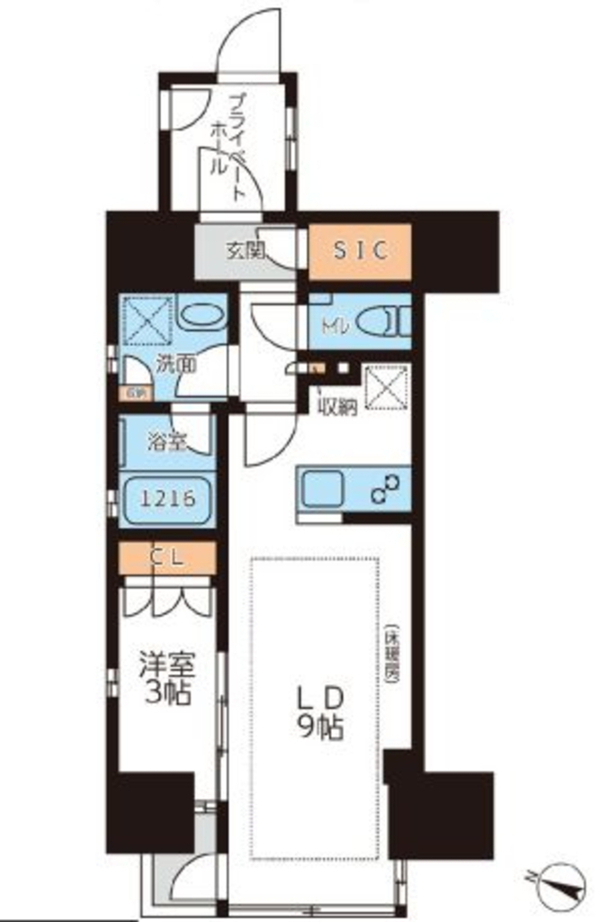 物件○○の間取り図