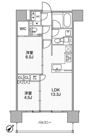 物件○○の間取り図