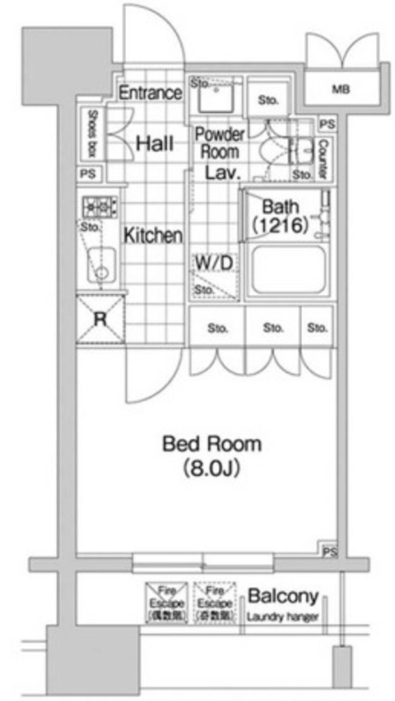物件○○の間取り図