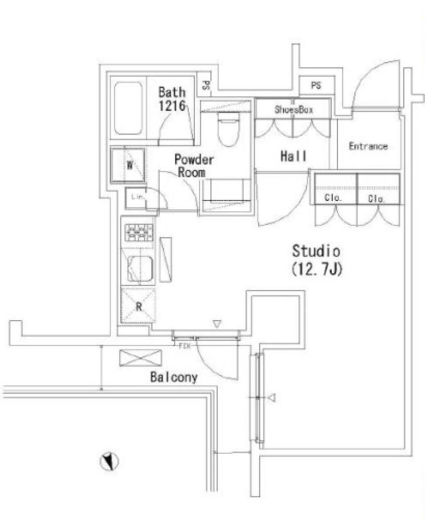 物件○○の間取り図