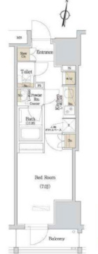 物件○○の間取り図