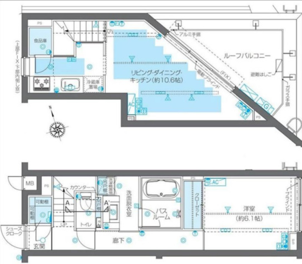 物件○○の間取り図