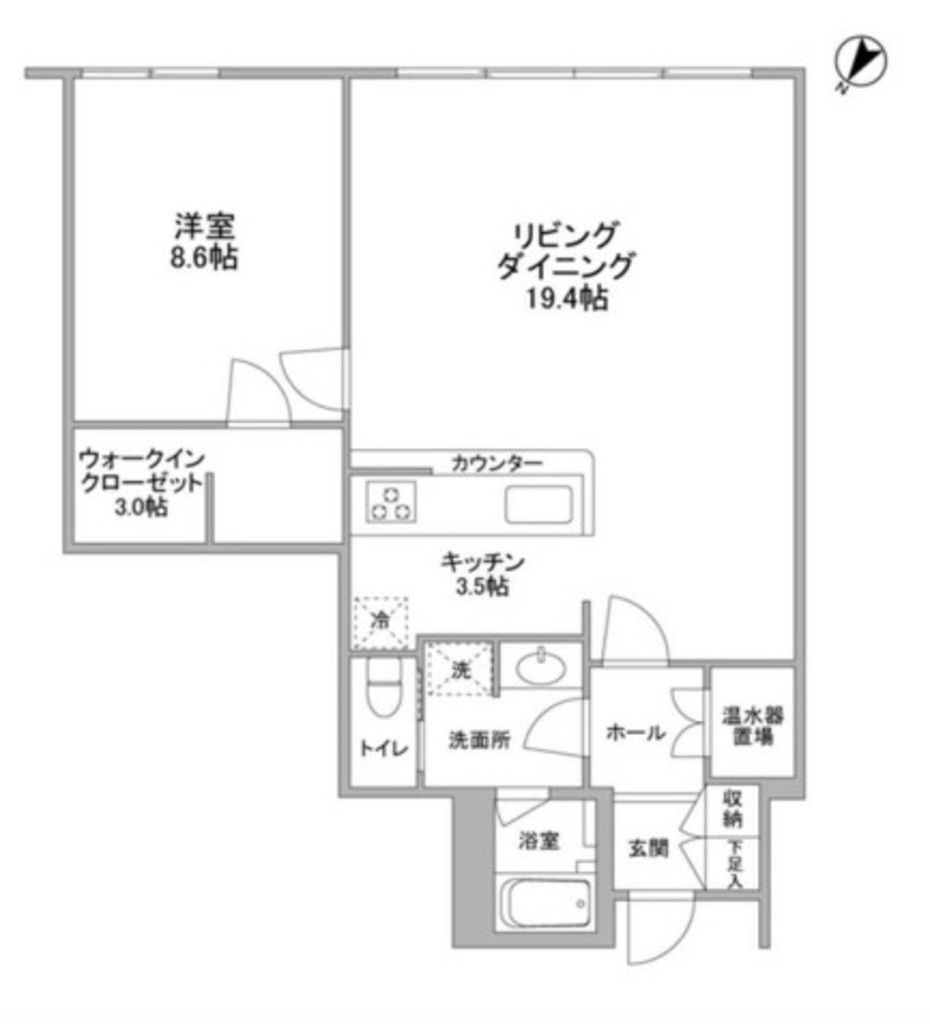 物件○○の間取り図