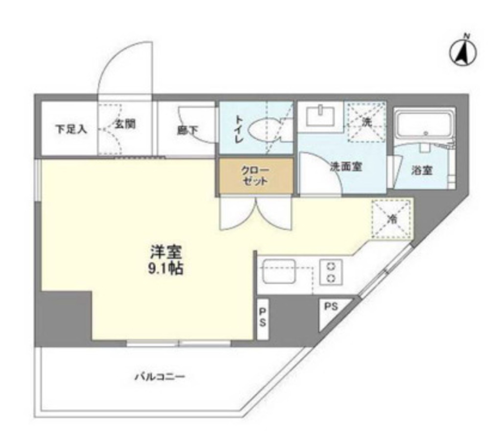 物件○○の間取り図