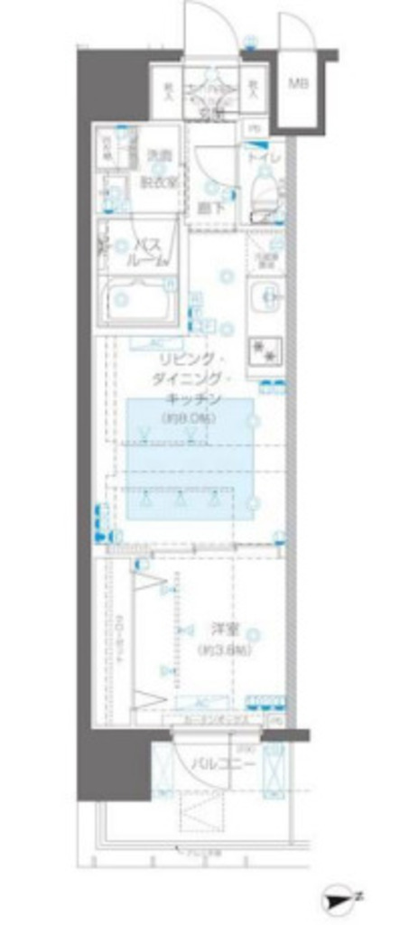 物件○○の間取り図