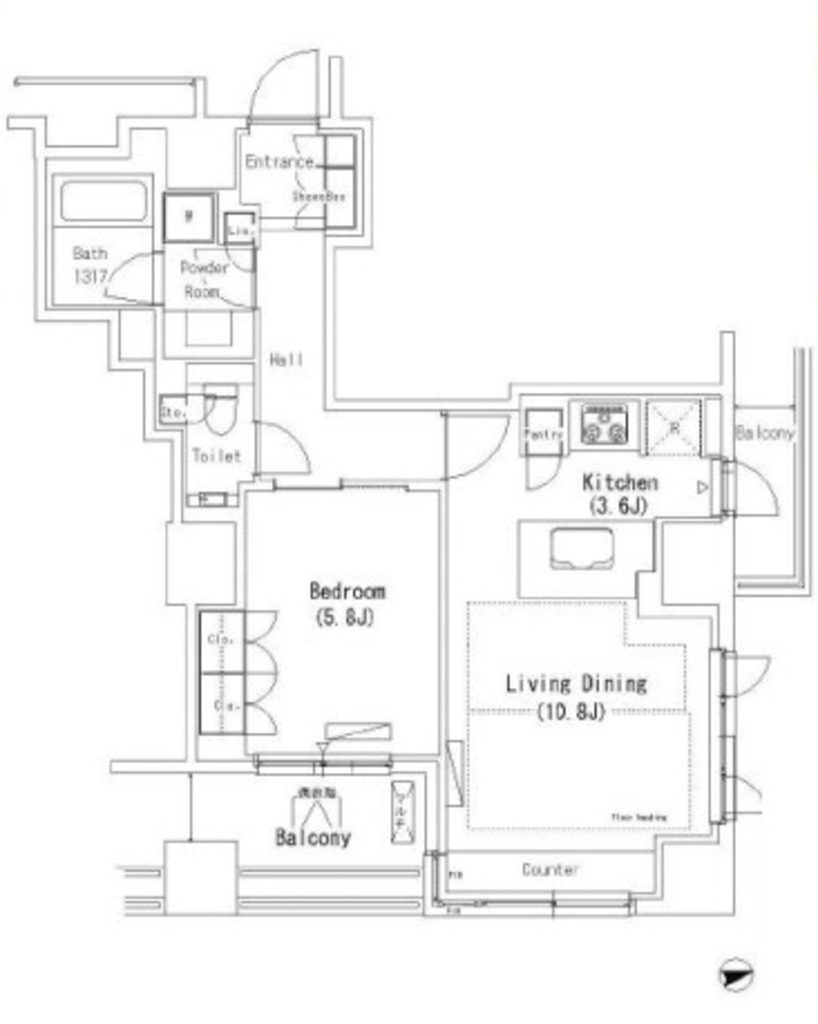 物件○○の間取り図