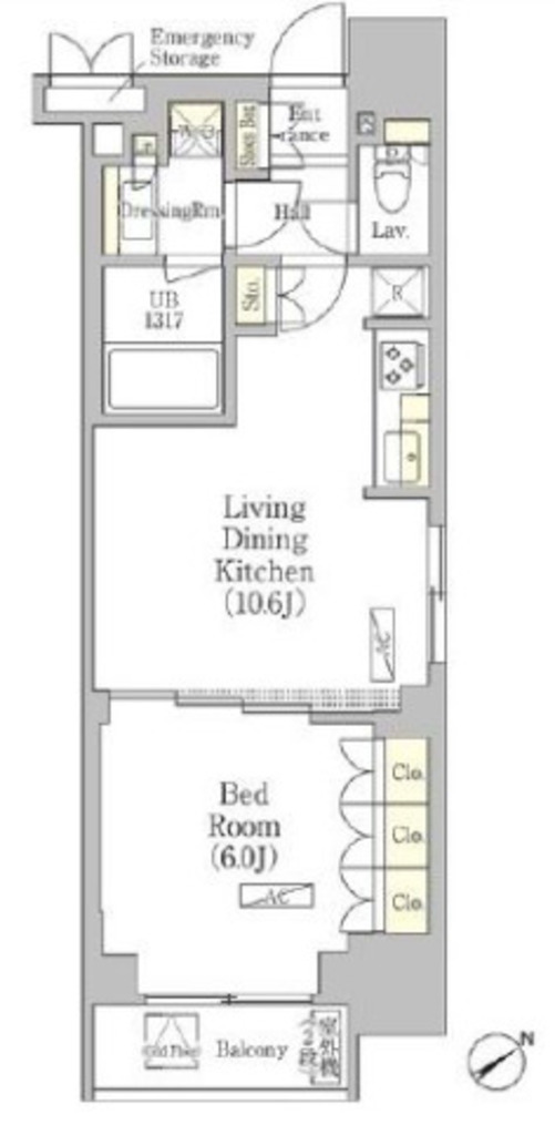 物件○○の間取り図