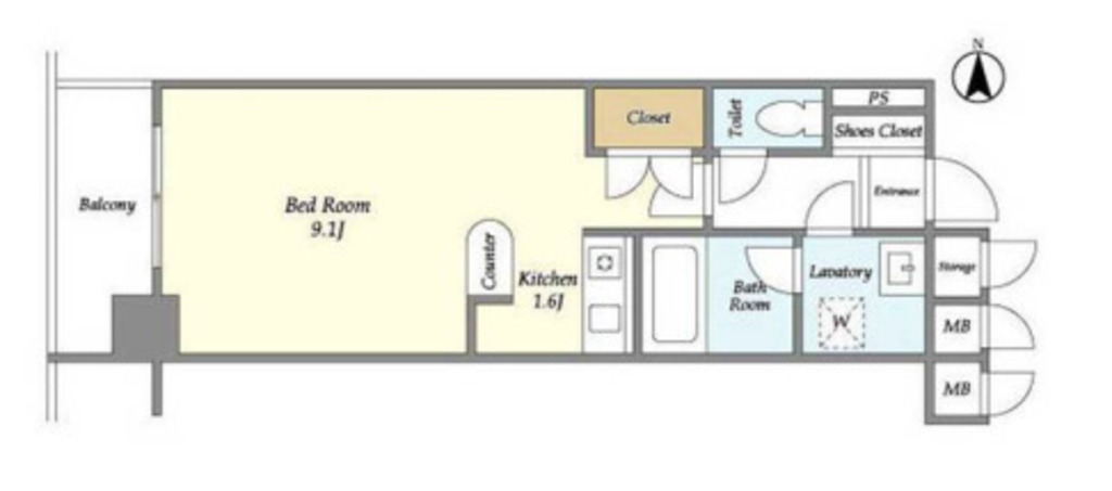 物件○○の間取り図
