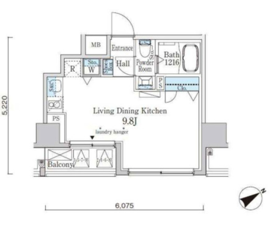 物件○○の間取り図